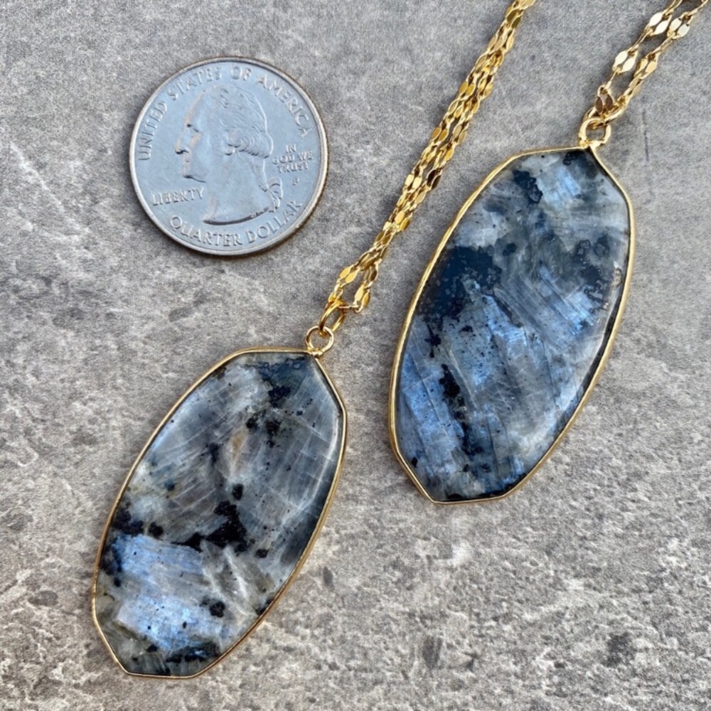 Radiant Spectrolite Necklace - Picture 6 of 7